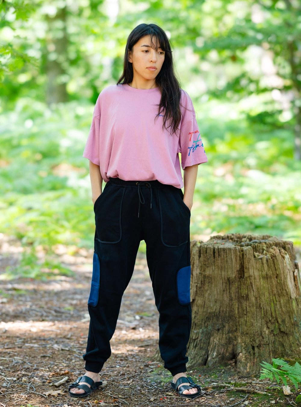 100% Organic Cotton Fleece Trousers - Image 5