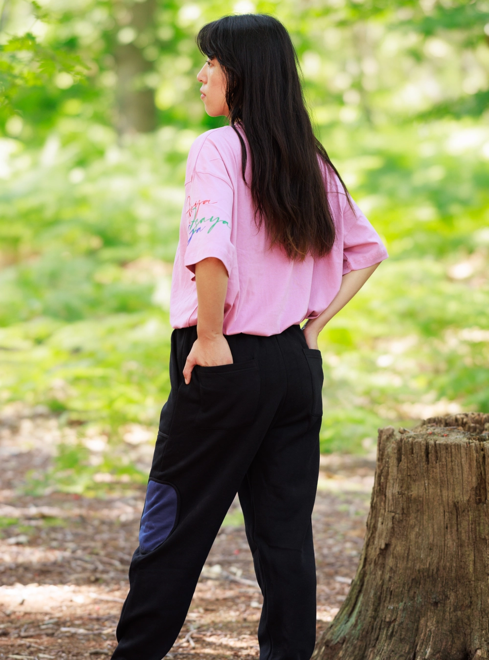 100% Organic Cotton Fleece Trousers - Image 4